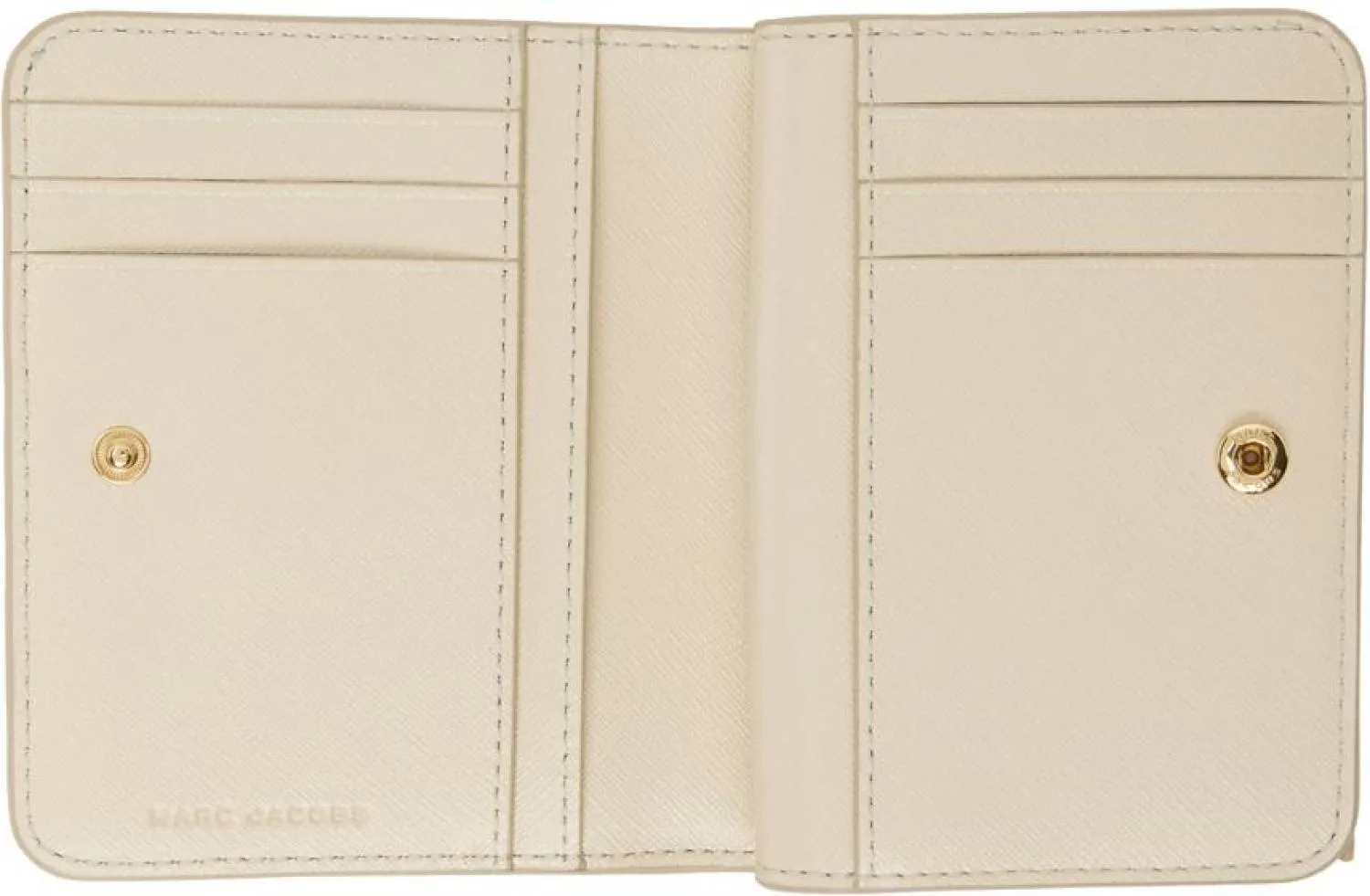 Beige 'The Mini Compact' Wallet