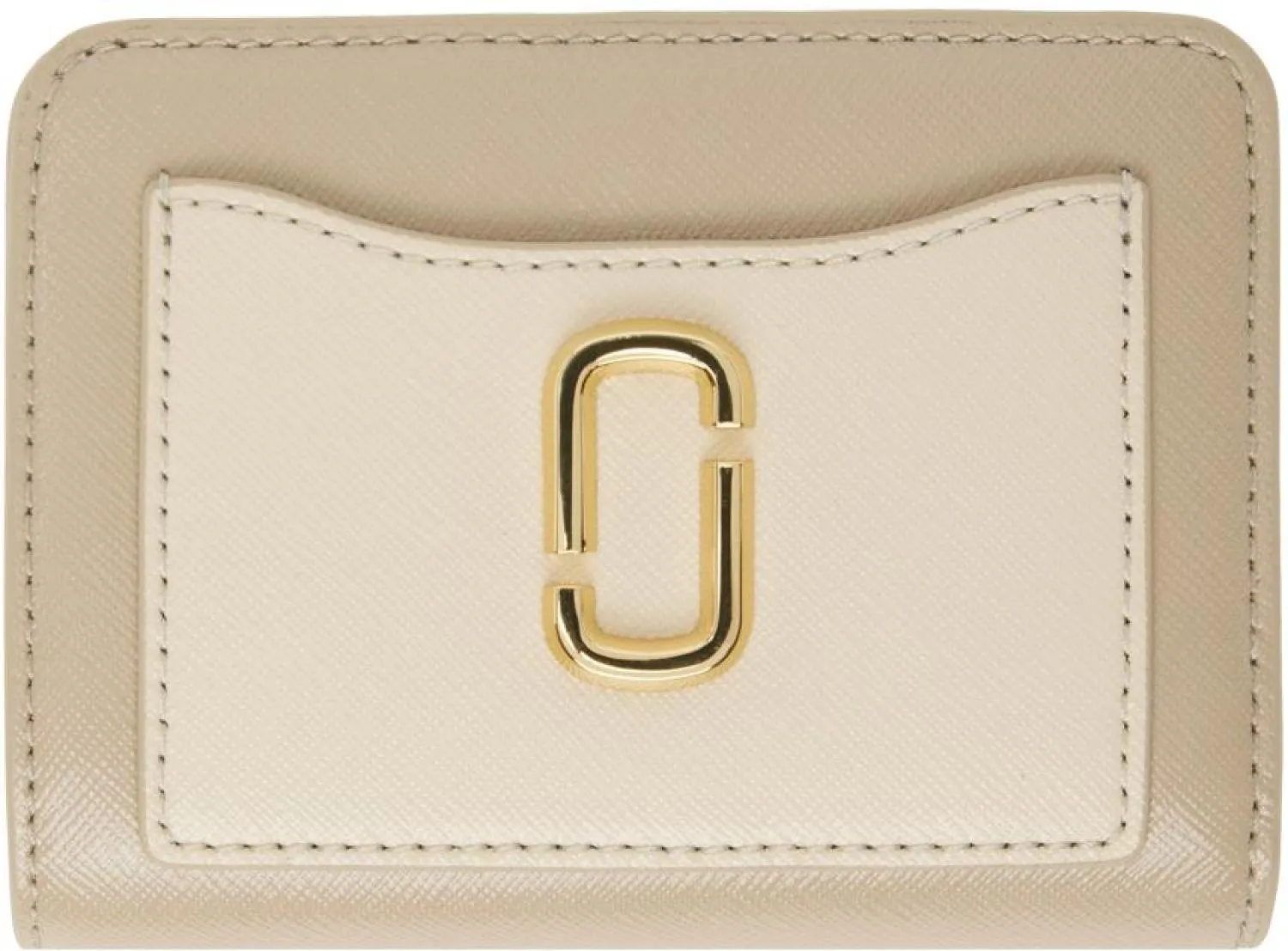 Beige 'The Mini Compact' Wallet