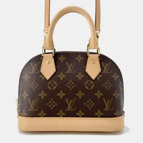 Brown Monogram Alma bag Size BB