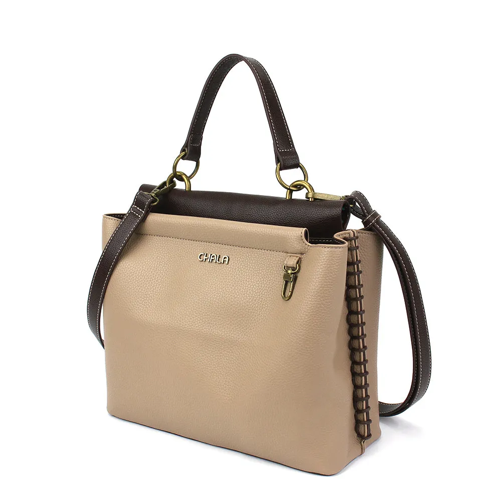 Charming Satchel - Taupe