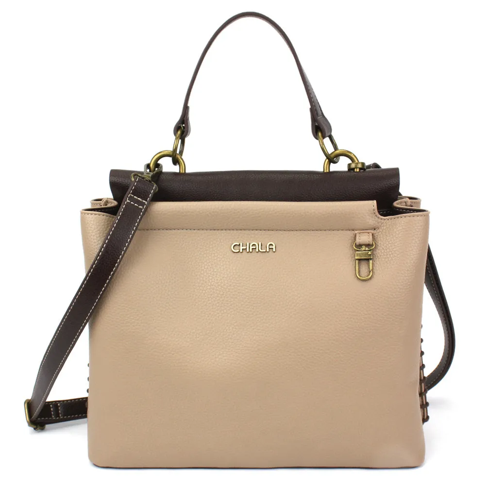 Charming Satchel - Taupe