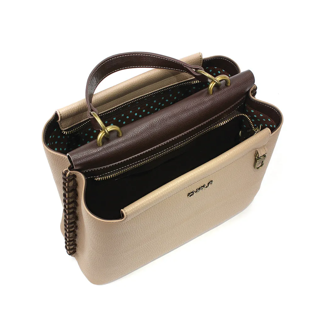 Charming Satchel - Taupe