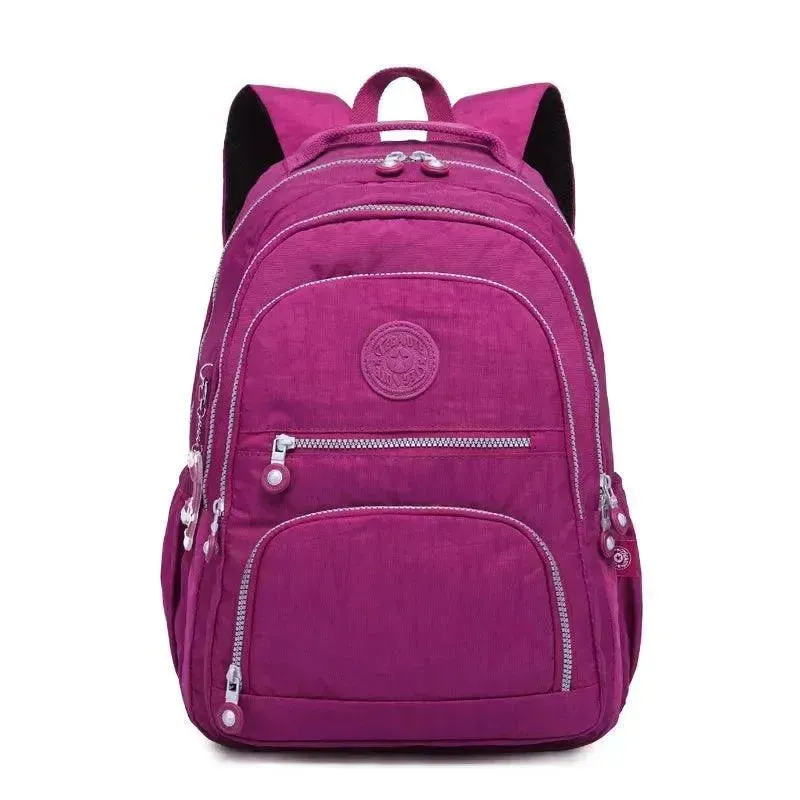 Fashion Nylon Teen School Backpack