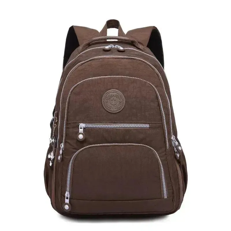 Fashion Nylon Teen School Backpack