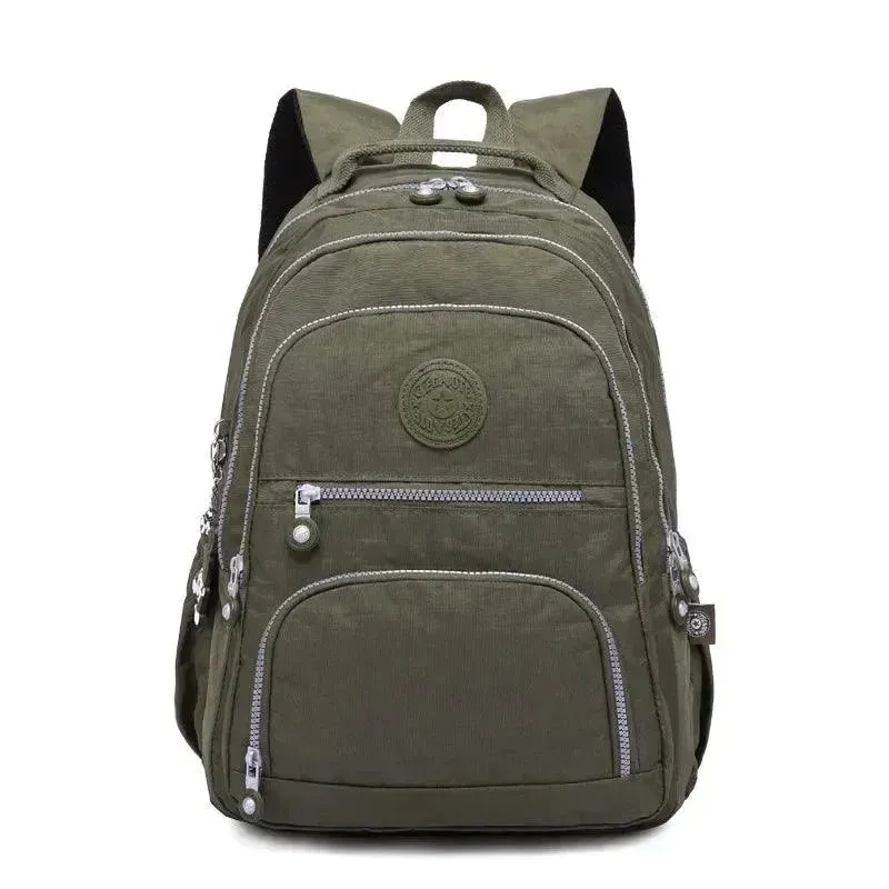 Fashion Nylon Teen School Backpack