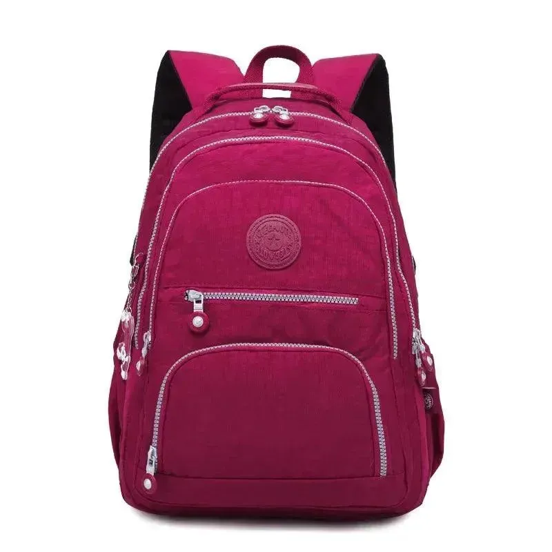 Fashion Nylon Teen School Backpack