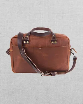 FULL GRAIN LEATHER BRIEFCASE | THE JACKET SELLER