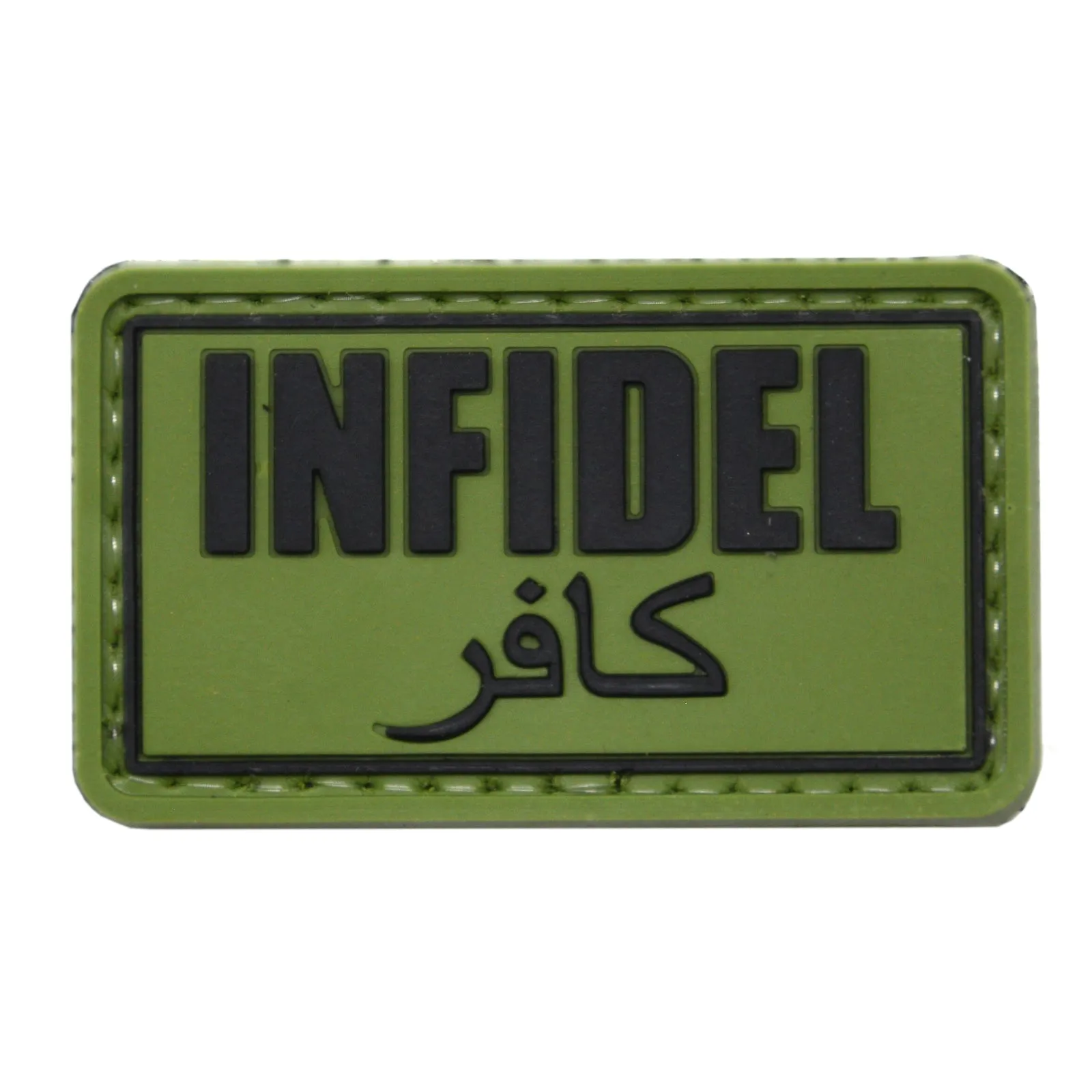 Infidel Patch Green/Black (Arabic)