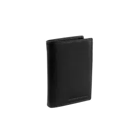 Leather Wallet Black Hazel