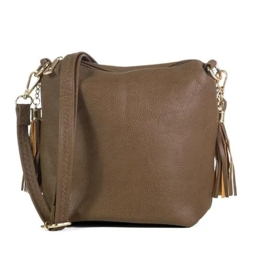 Monogrammable Side Pocket Crossbody