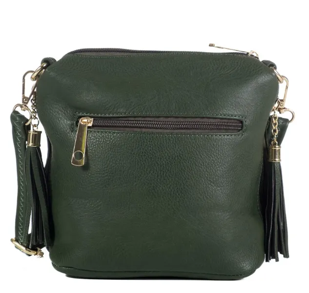 Monogrammable Side Pocket Crossbody