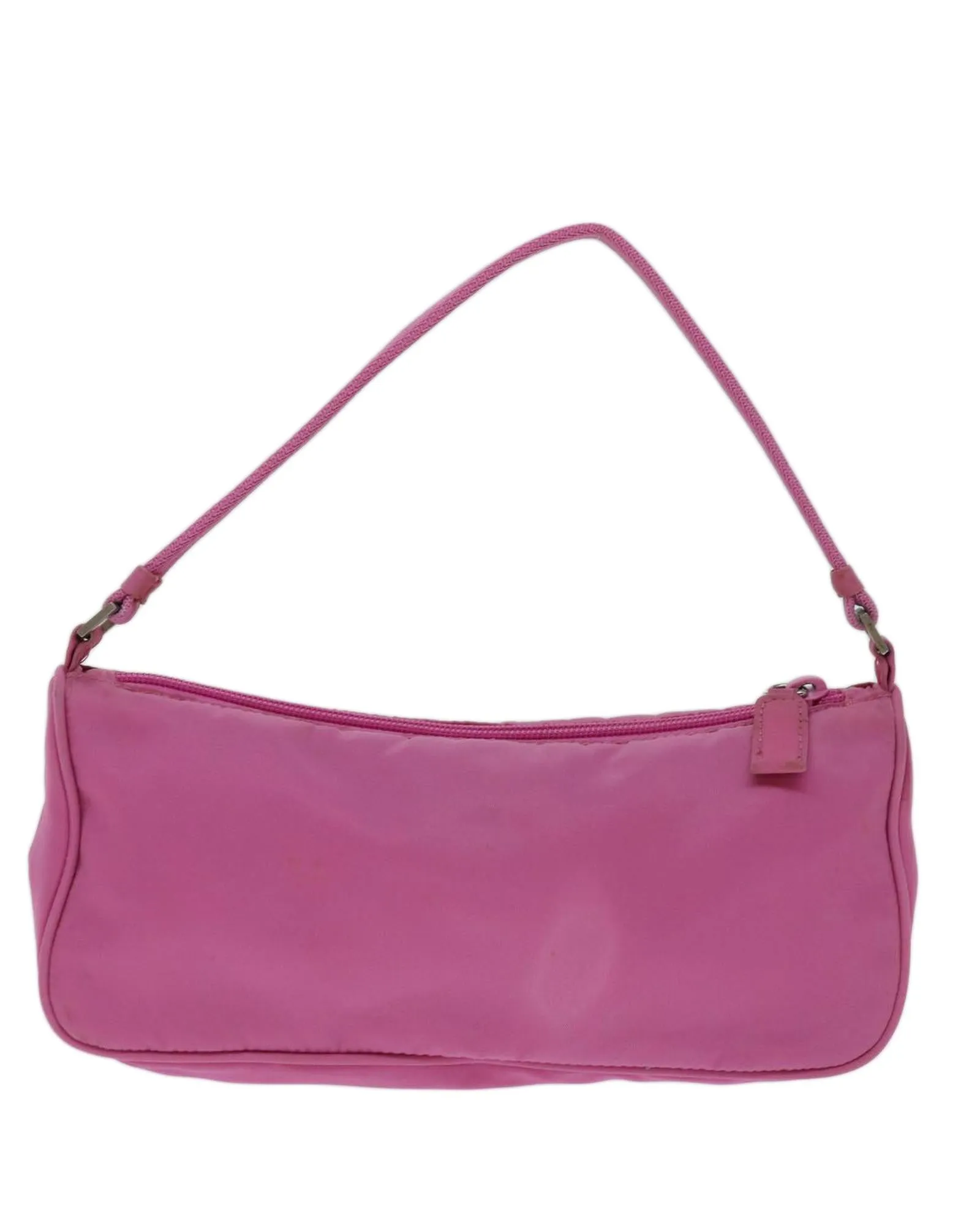 Nylon Accessory Pouch in Pink by PRADA