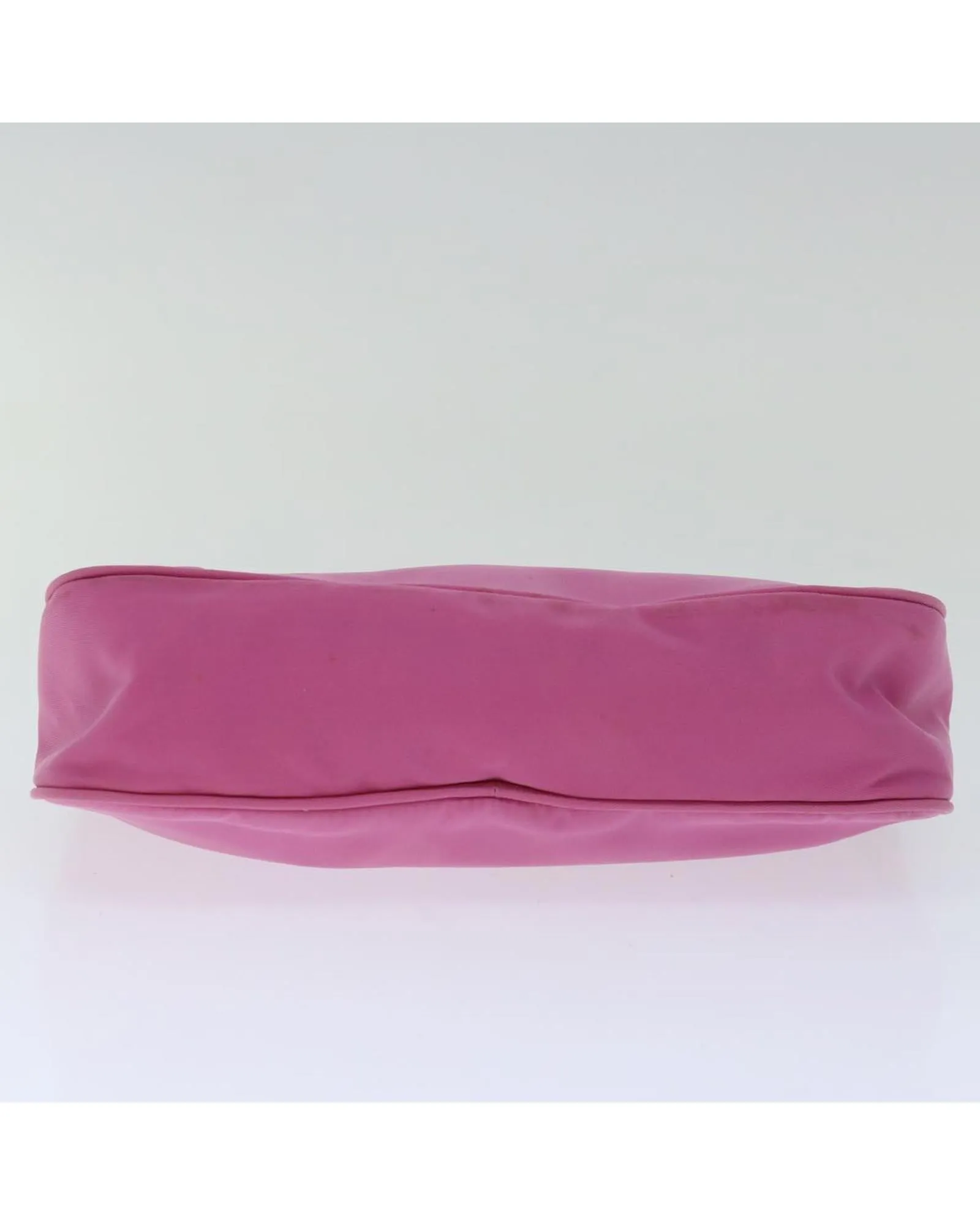 Nylon Accessory Pouch in Pink by PRADA