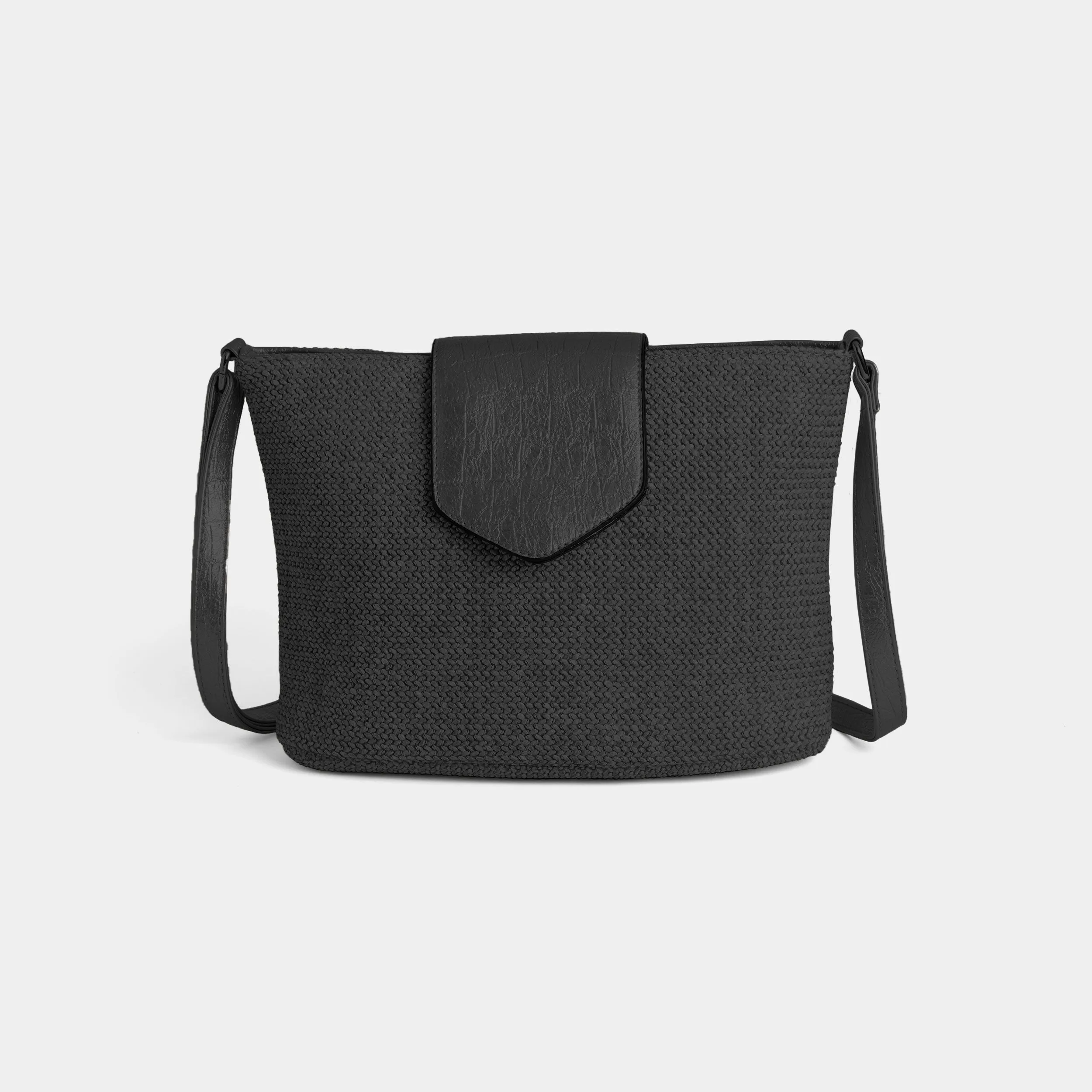 Porsha Crossbody - Black