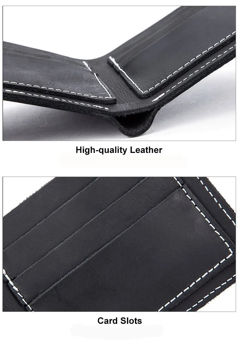 Premium Surface Finish Genuine Leather Wallet for Men