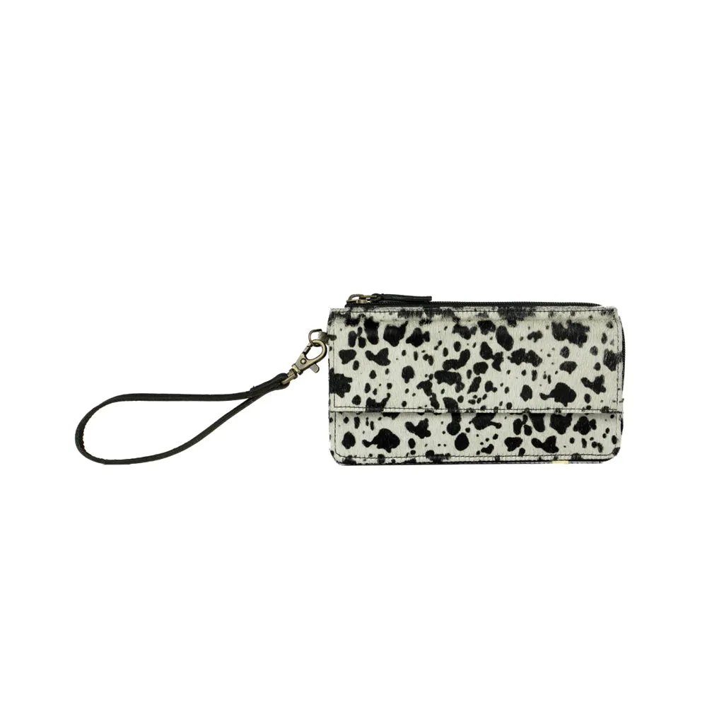 QUIRKY BLACK DALMATIAN WALLET