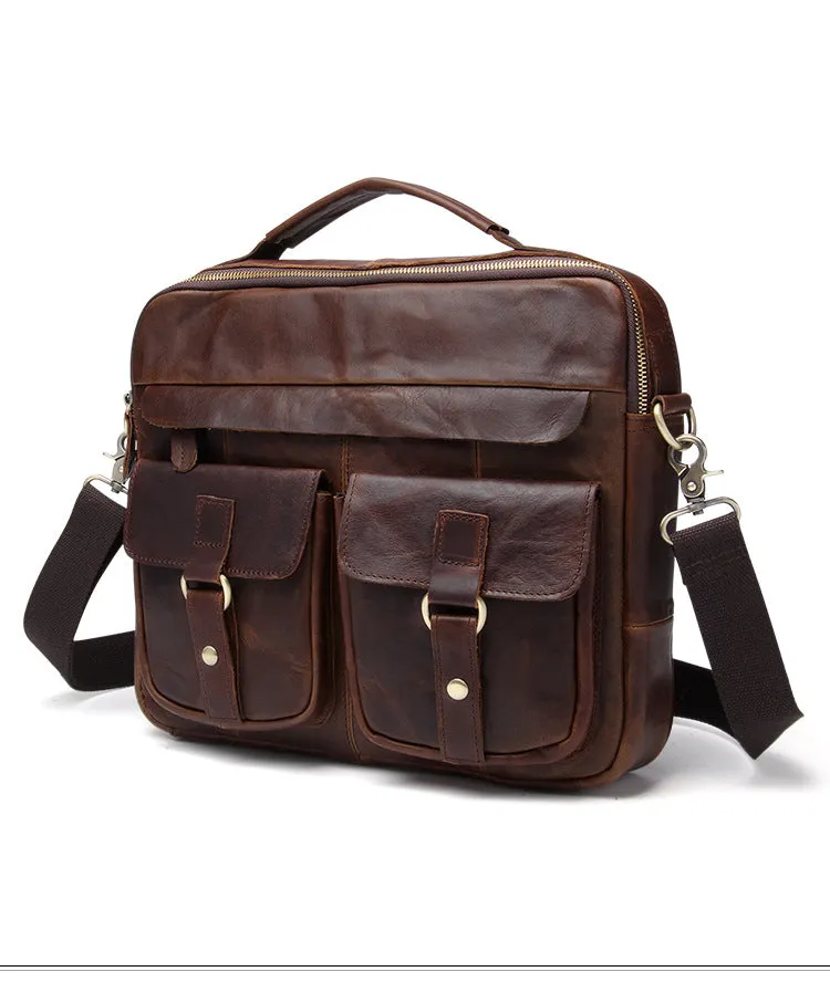 Retro Leather Business Laptop Bags JB207