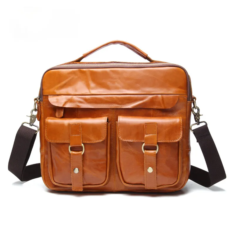 Retro Leather Business Laptop Bags JB207