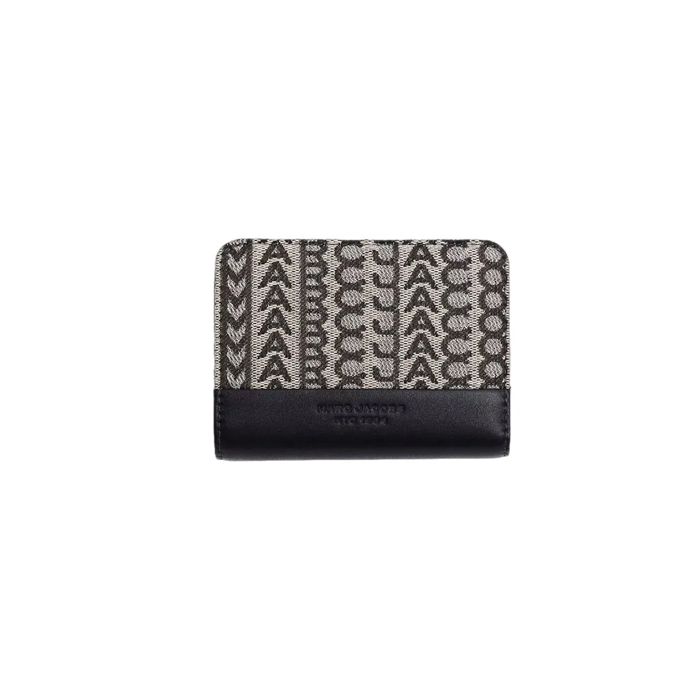 THE MONOGRAM JACQUARD MINI COMPACT WALLET