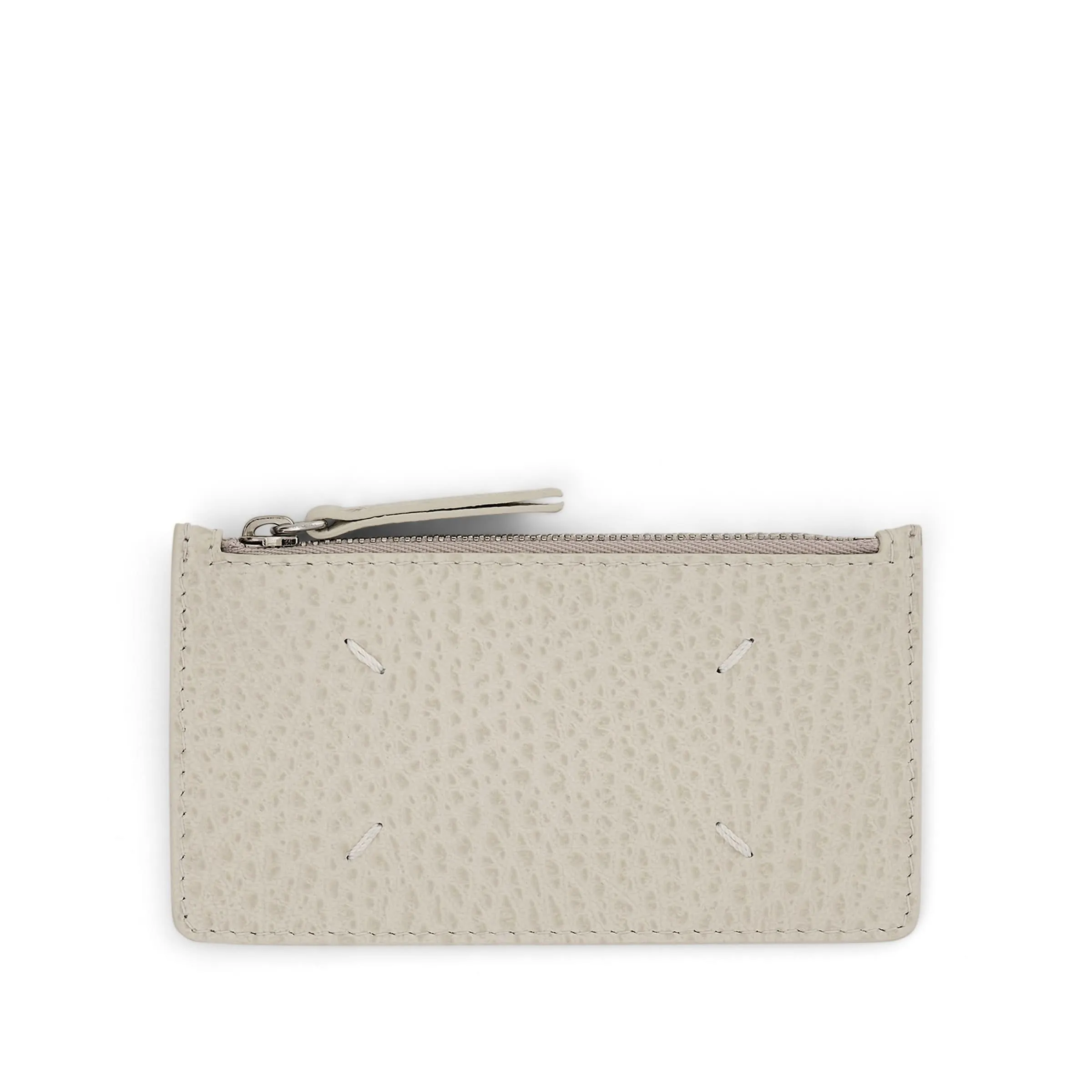 Zip Credit Card Holder in Grey