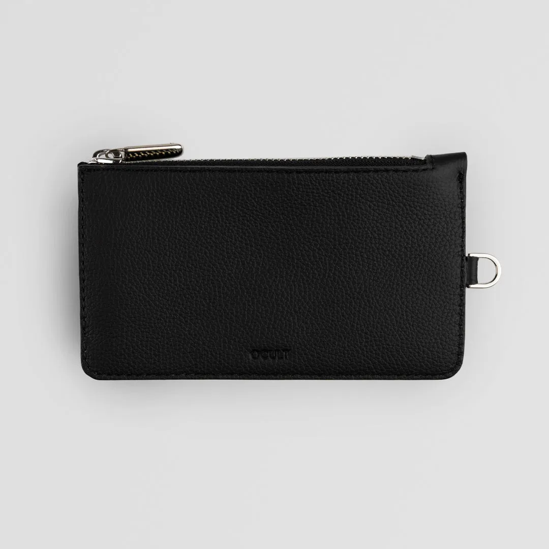 Zip Pouch Wallet (Black)