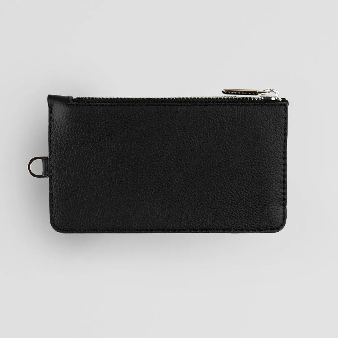 Zip Pouch Wallet (Black)